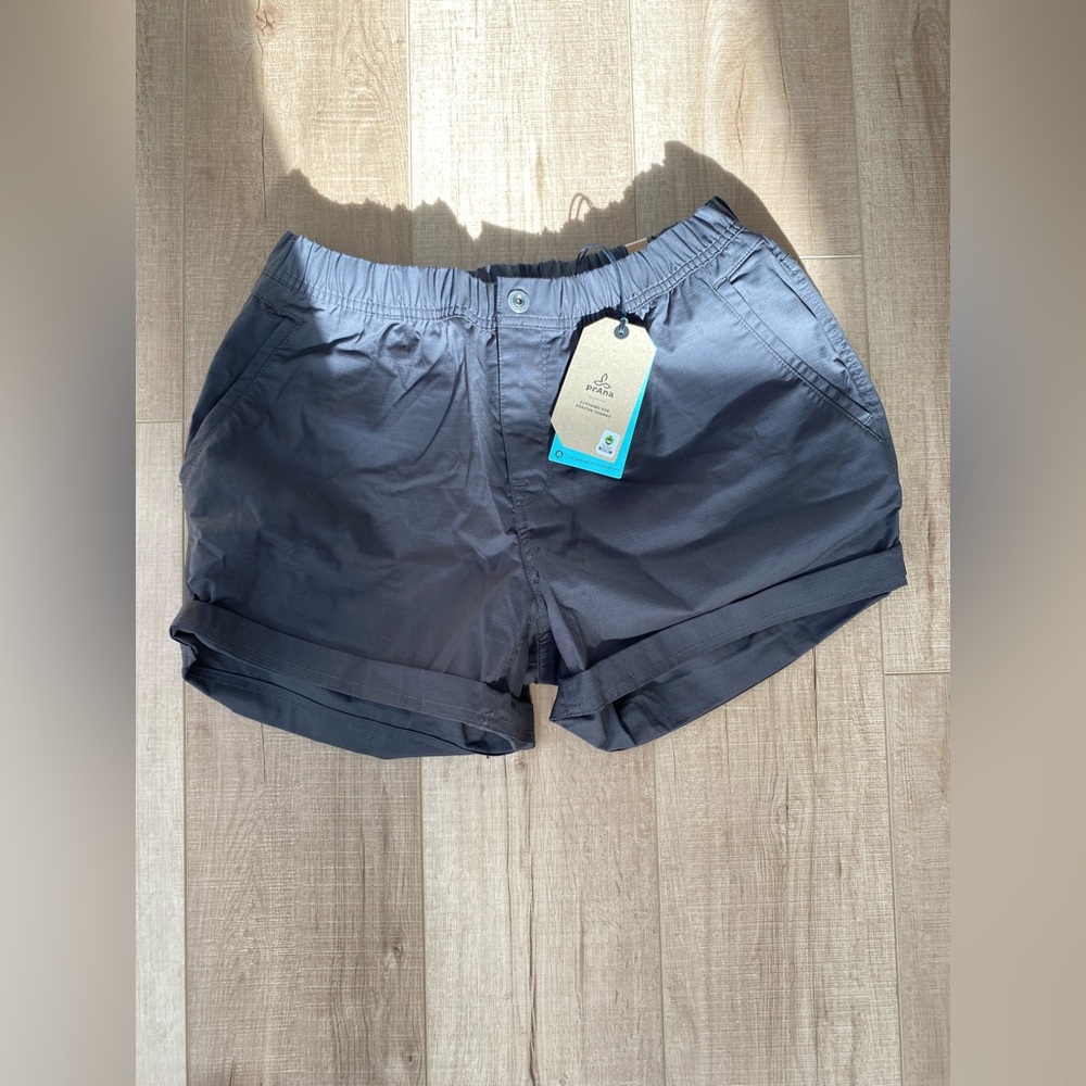 Prana Women's Dark Grey Performance Shorts